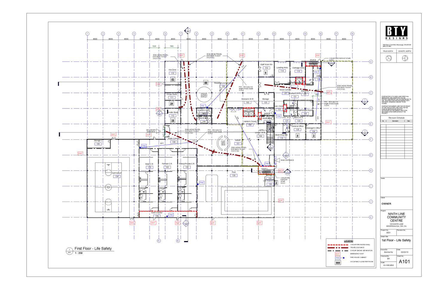 Life Safety Plan - Ground Floor