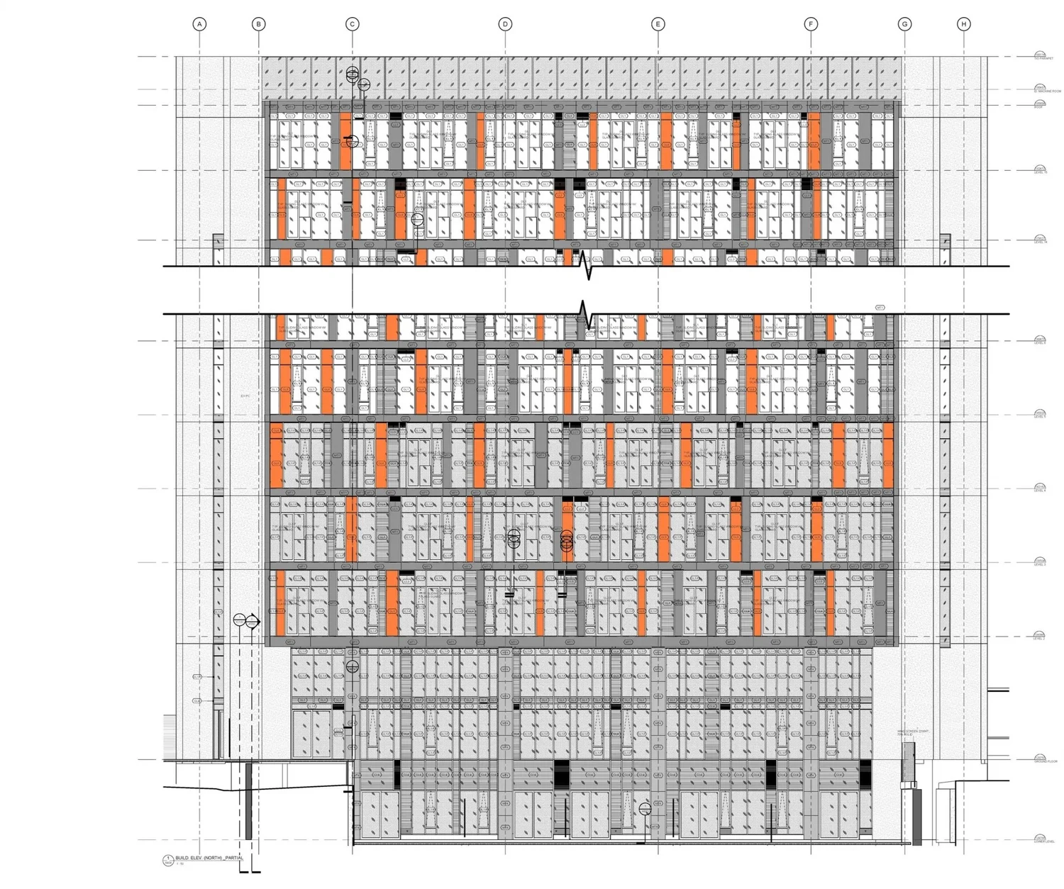 Partial Elevations (Facade)