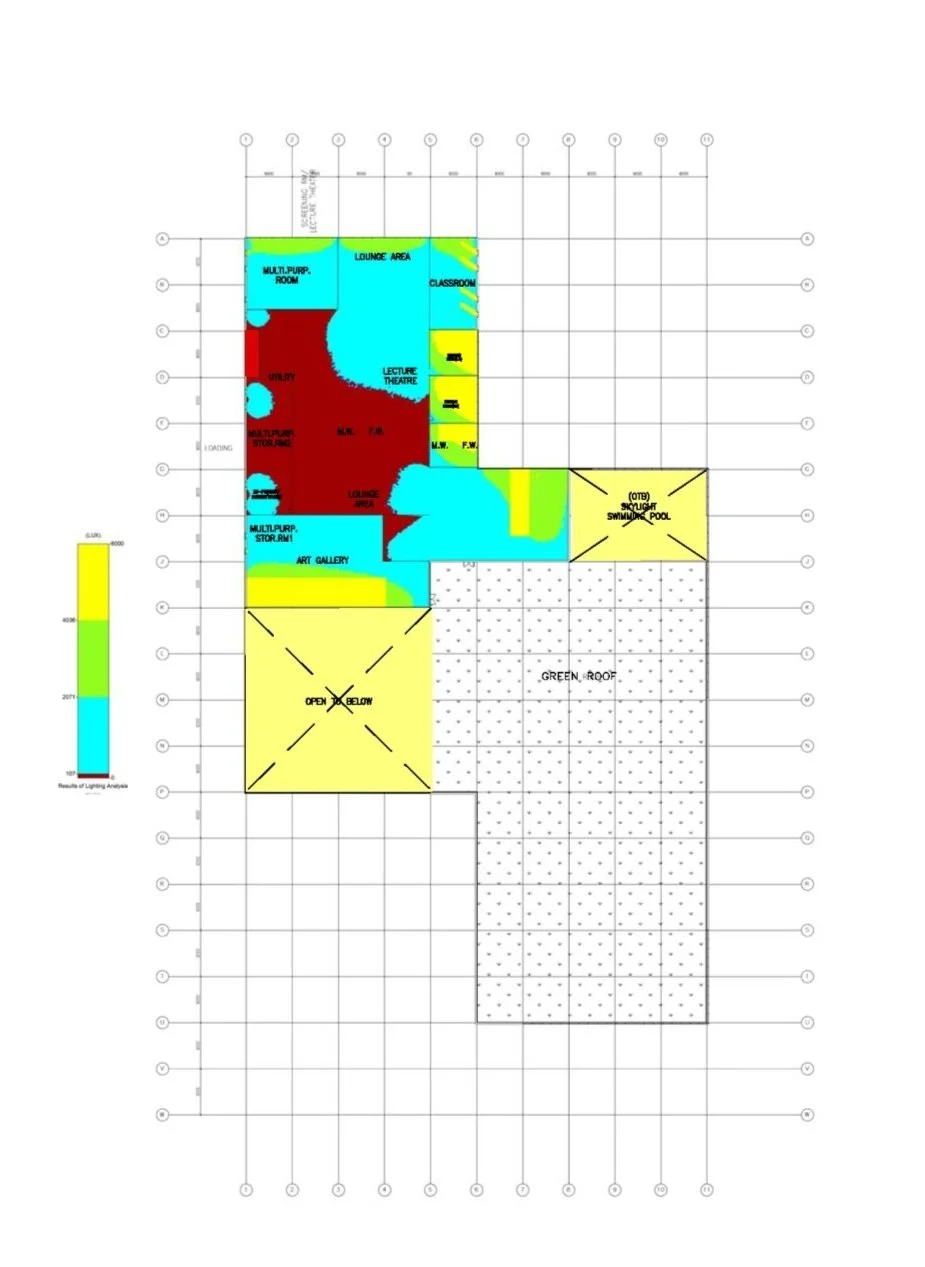 Daylight Space Planning - Second Floor